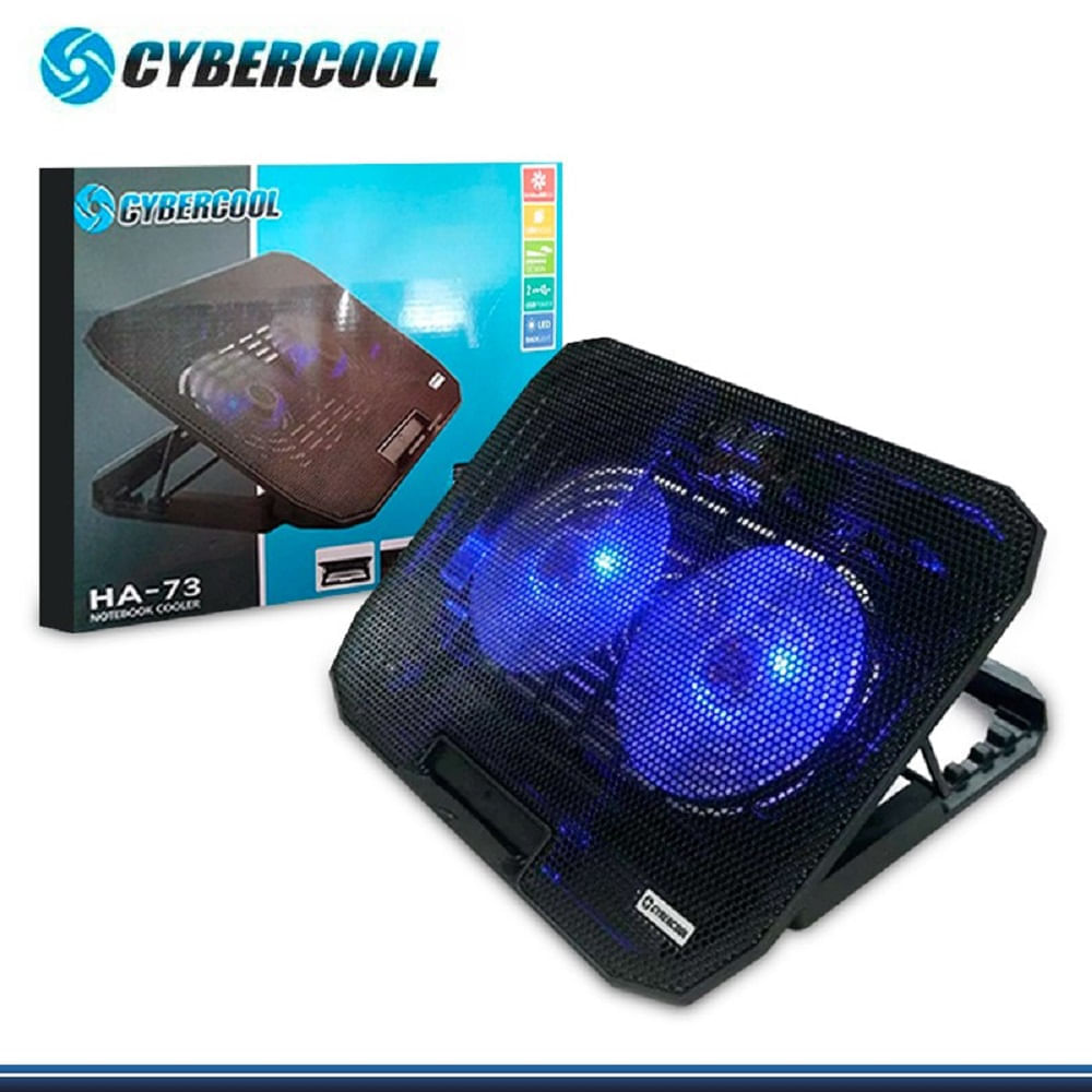 Cooler Para Laptop CYBERCOOL HA-73