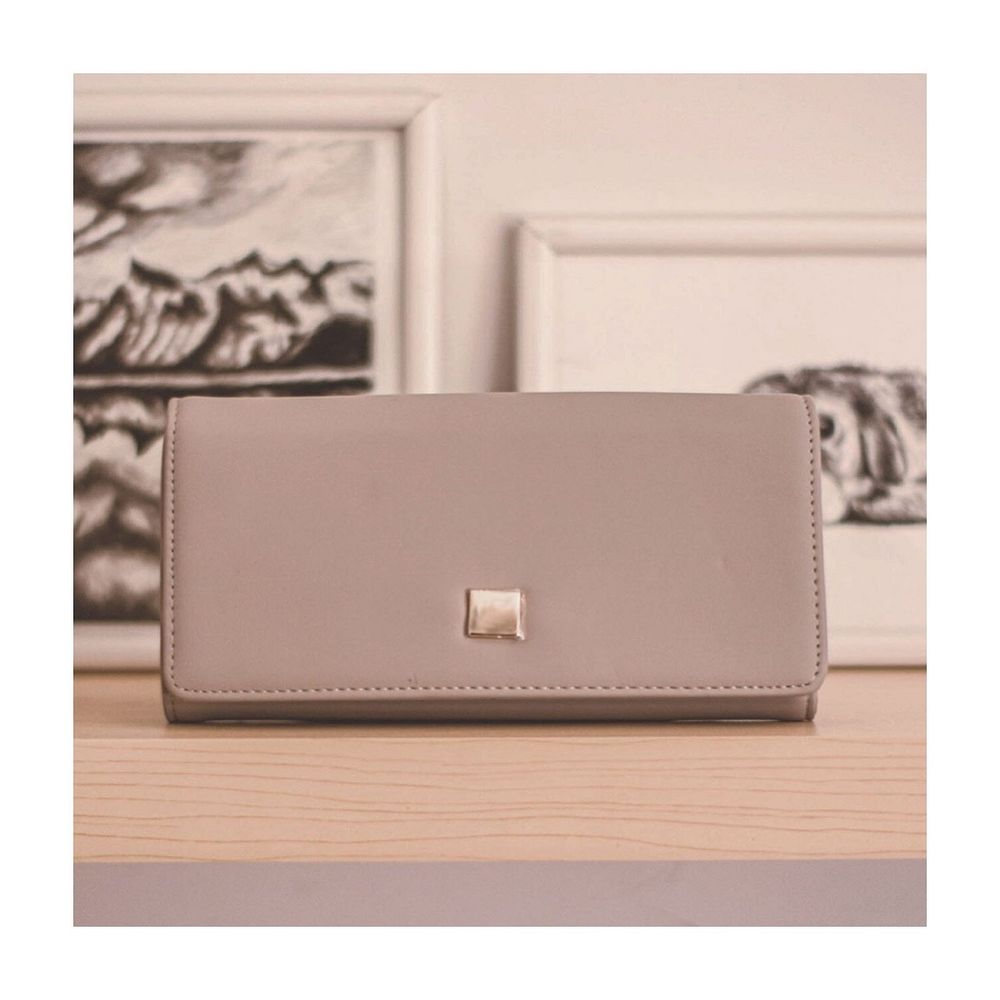 Billetera Casual para Mujer Belia París Beige