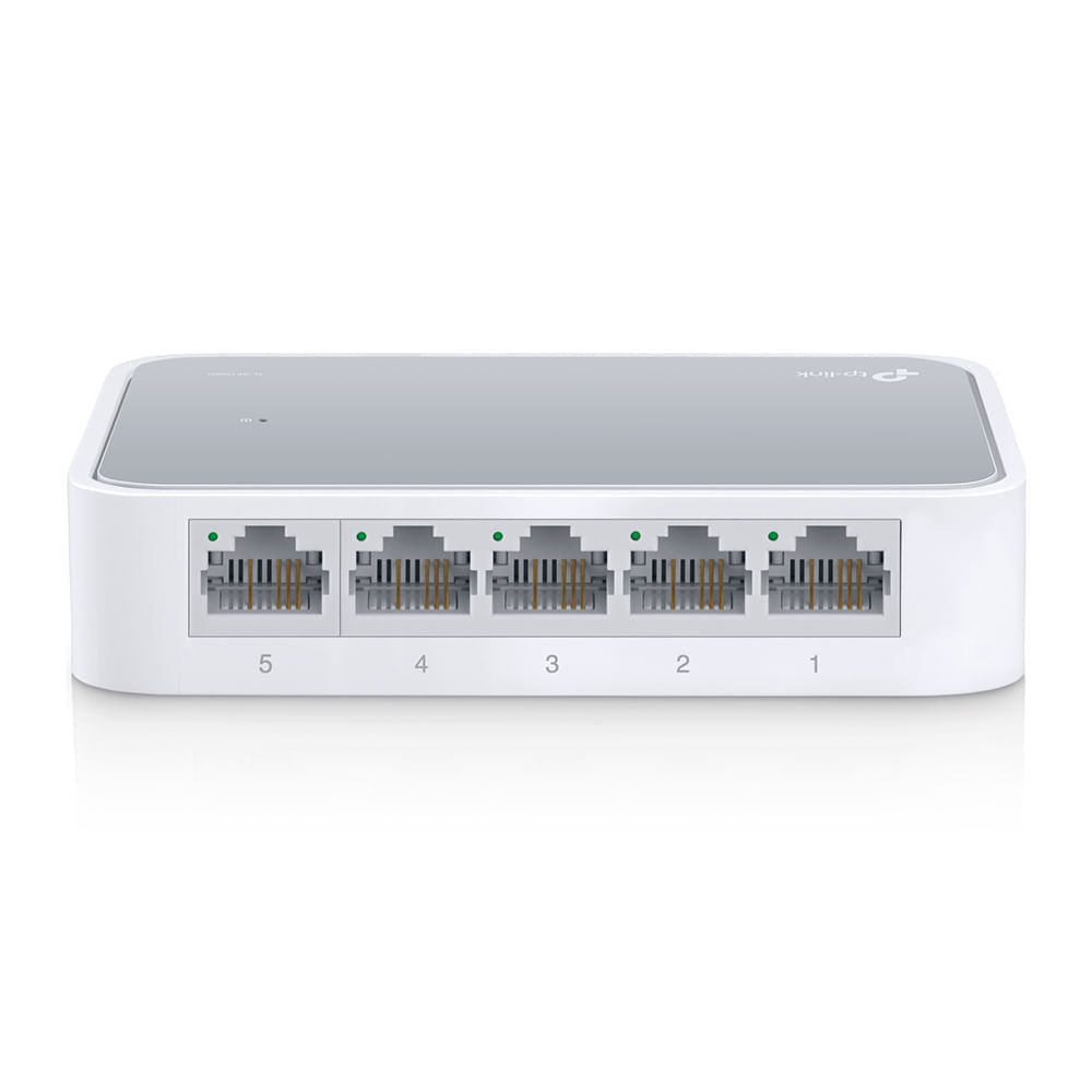 Switch TP-Link TL-SF1005D con 5 Puertos RJ45 10/100 Mbps
