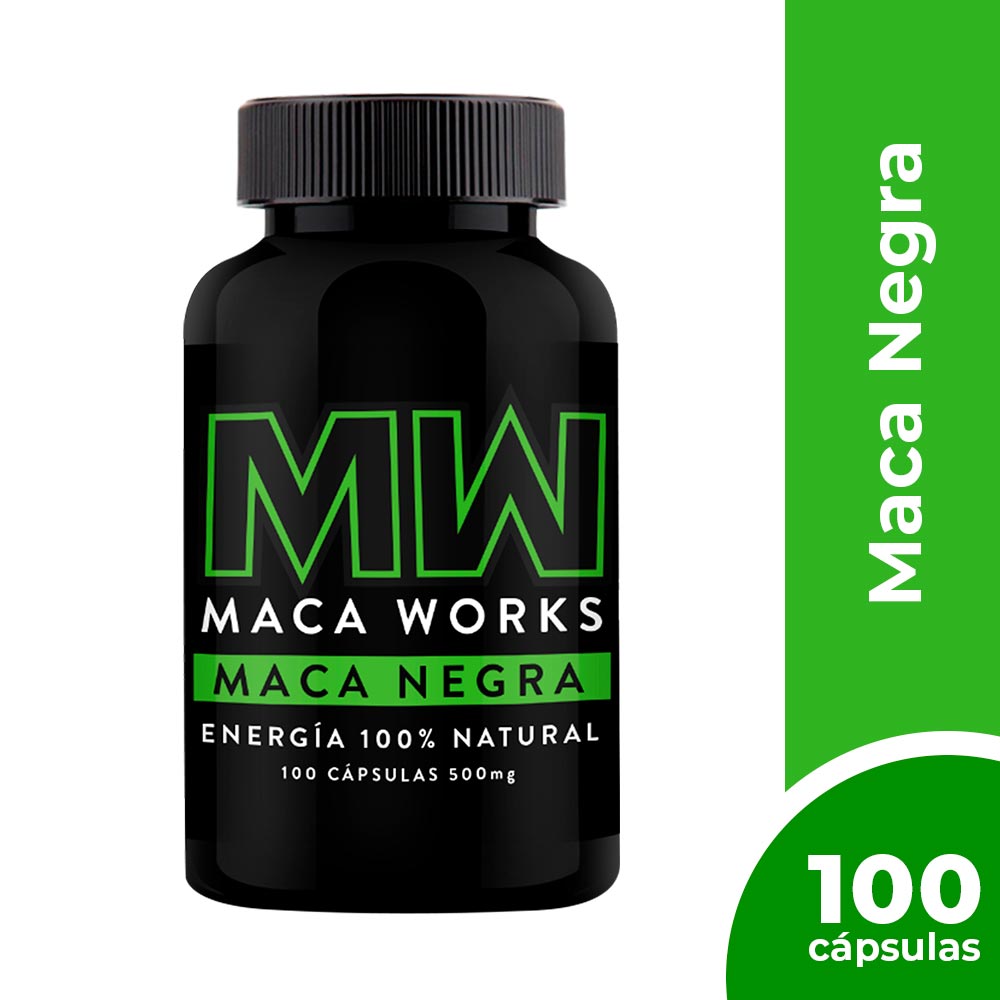 Maca Negra MW 500mg Cápsulas