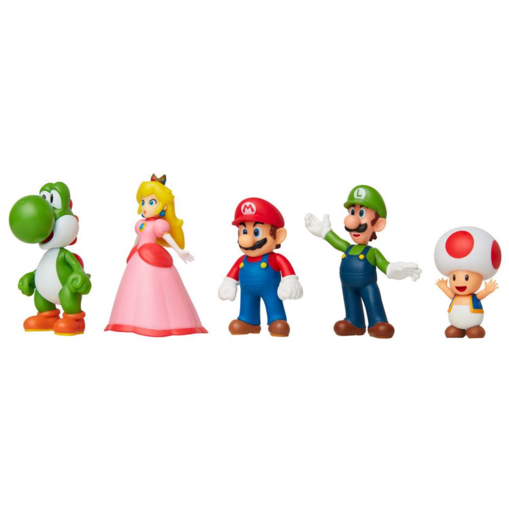Figuras Mario Bros pack de 6 - Promart