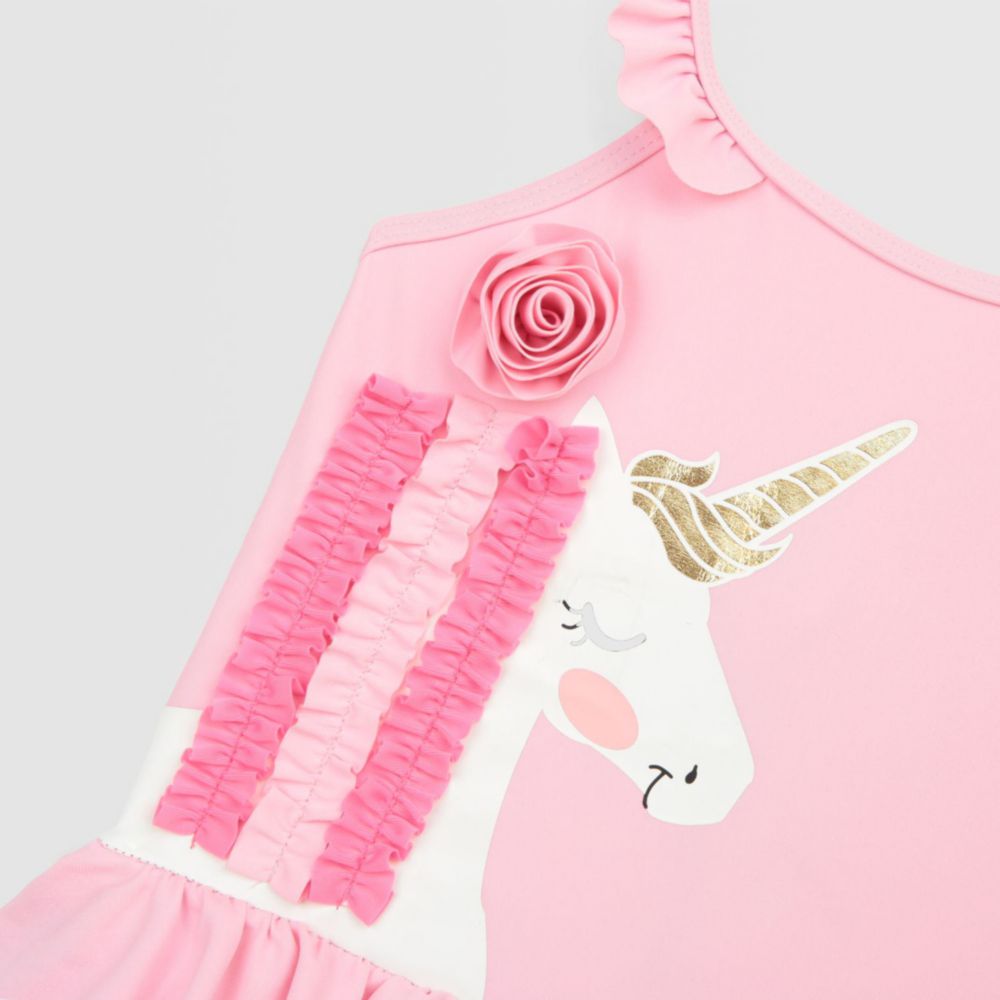 Ropa De Baño Unicorn Para Bebe Niña  - Oechsle