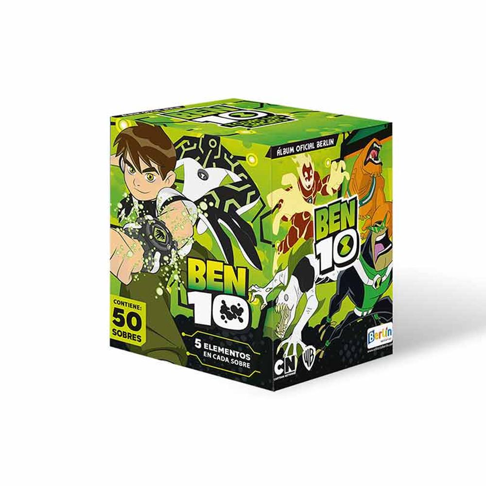 Ben 10 TODAS LAS SAGAS, 2 Cajitas (100 Sobres) | Oechsle - Oechsle