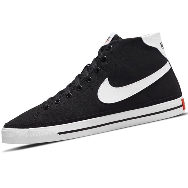 Zapatillas Urbanas para Mujer Nike Court Vision Alta DM0113 002 Negro-6.5 I  Oechsle - Oechsle