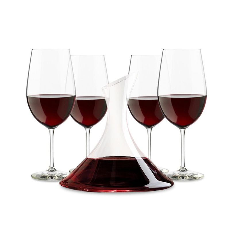Set 4 Copas Vino Tinto Salute Red Wine