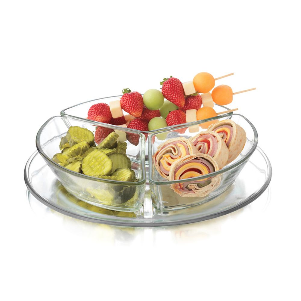 Juego de Botaneros Libbey Selene  (4 Piezas)