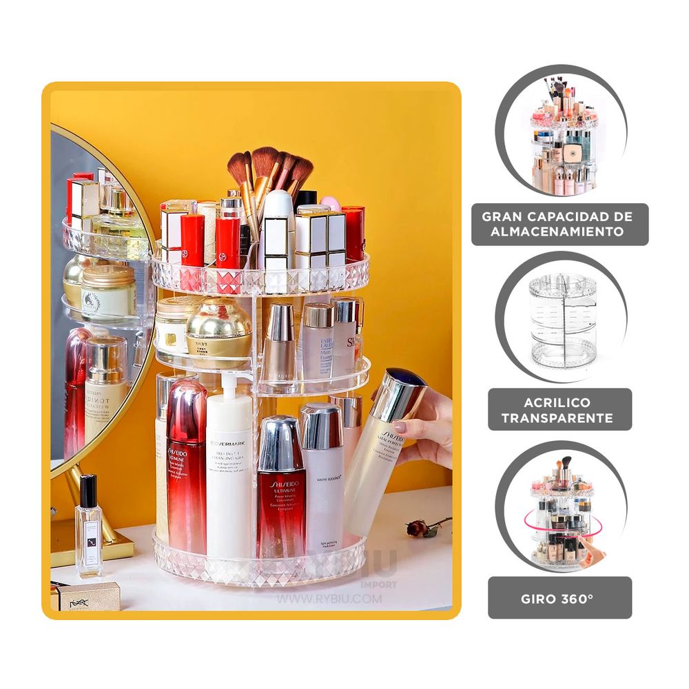 1 Caja De Almacenamiento Transparente Para Brochas De Maquillaje,  Organizador De Brochas De Maquillaje, Soporte Transparente Para Brochas De  Maquillaj