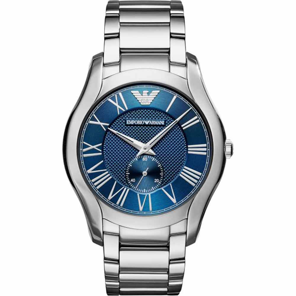 Reloj Emporio Armani Valente AR11085 para Hombre Plateado Azul