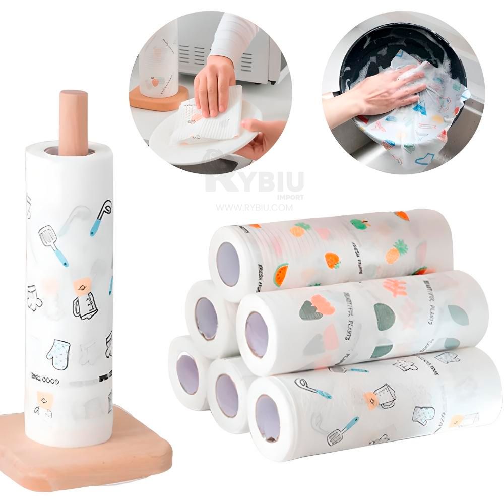 Cuatro usos del papel de cocina absorbente