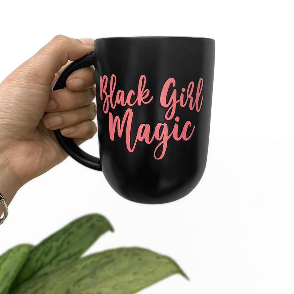 Taza Mug de Cerámica Diseño Black Girl Magic