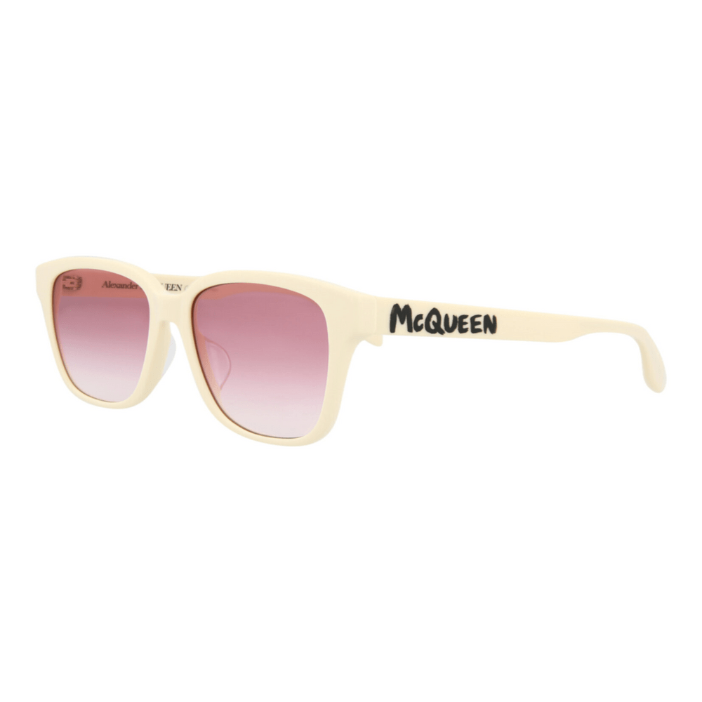 Lentes De Sol Alexander Mcqueen Am0331Sk-30011454-004 para Mujer en Blanco Rosa