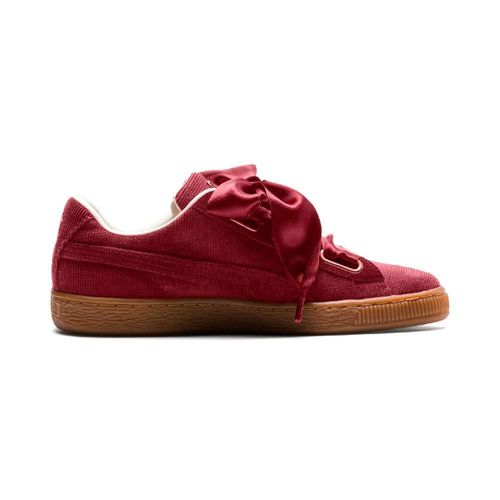 zapatillas puma basket heart niña