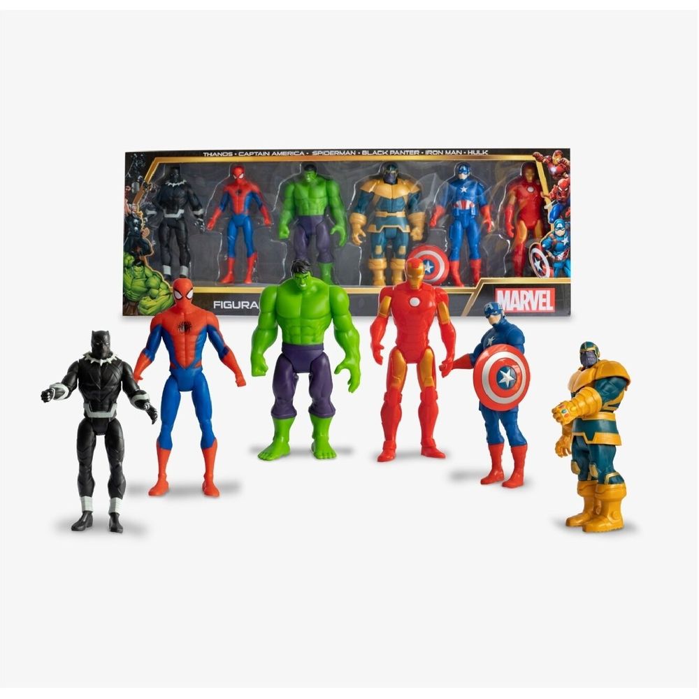 Set de Avengers Coleccionable y Articulable | Oechsle - Oechsle