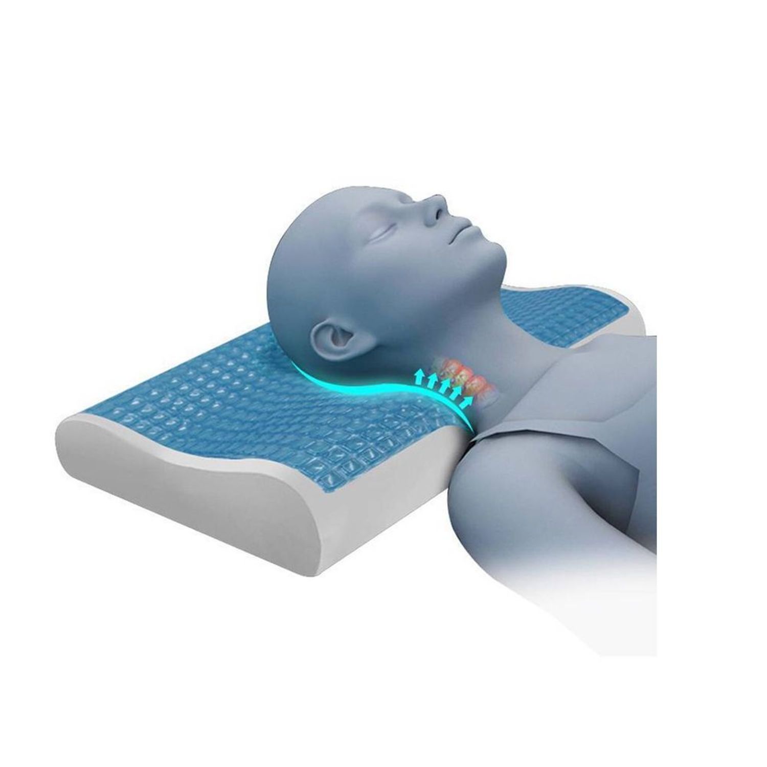 Almohada ortopedica best sale con gel