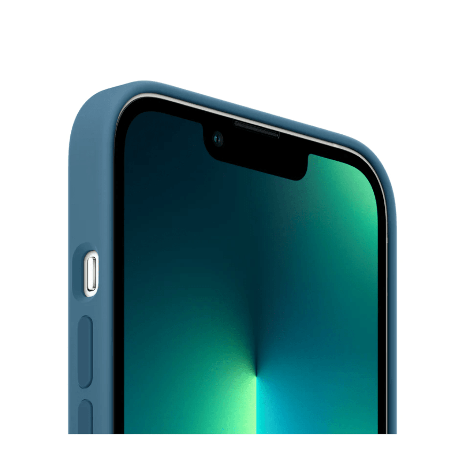 Funda iPhone 13 Pro Max Azul Polar de Silicona