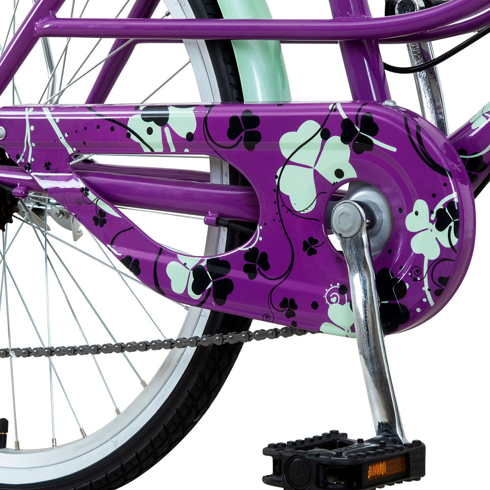 Bicicleta Goliat Cabo Aro 24 Blanco Morado Oechsle Oechsle