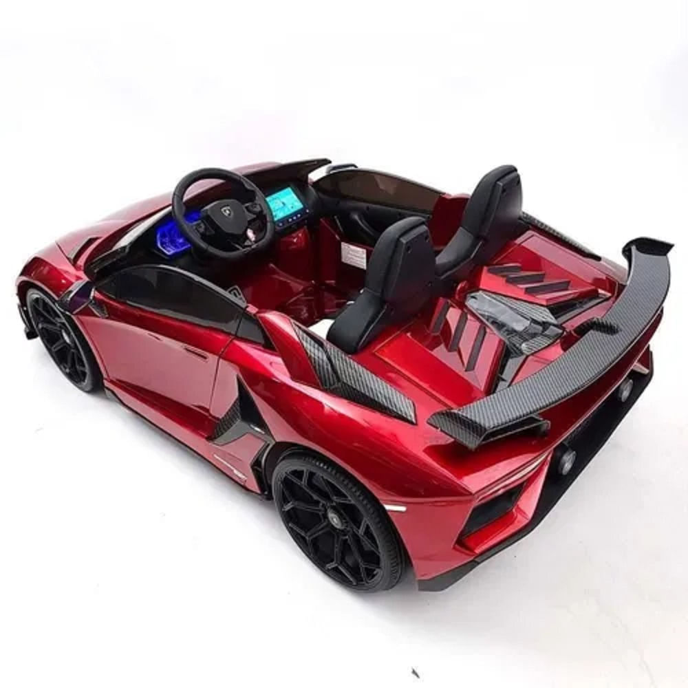 Auto a Bateria Lamborghini Aventador Licenciado Rojo | Oechsle - Oechsle