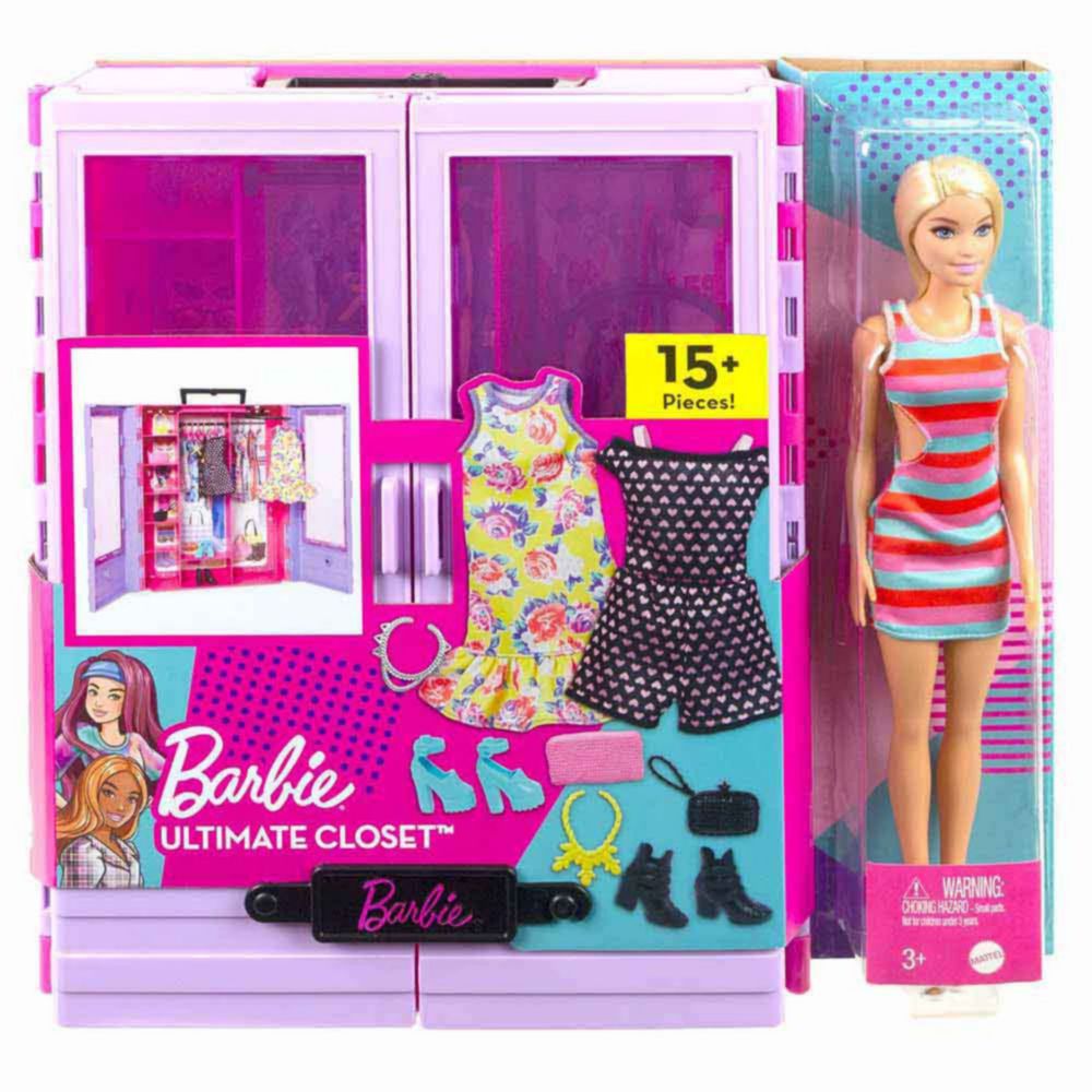 bota Escribe un reporte Elegibilidad Muñeca Barbie Nuevo Closet De Lujo | Oechsle.pe - Oechsle