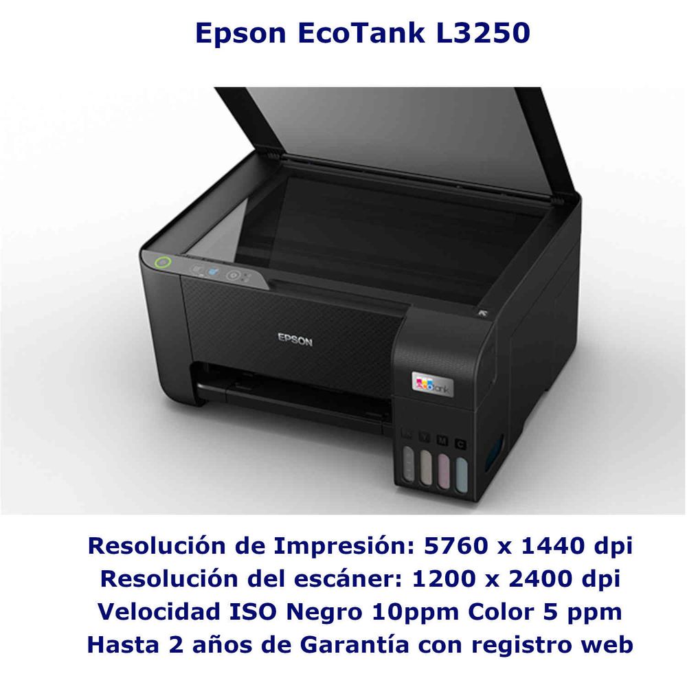 Impresora Multifuncional Epson L3250 EcoTank WiFi Inalámbrica