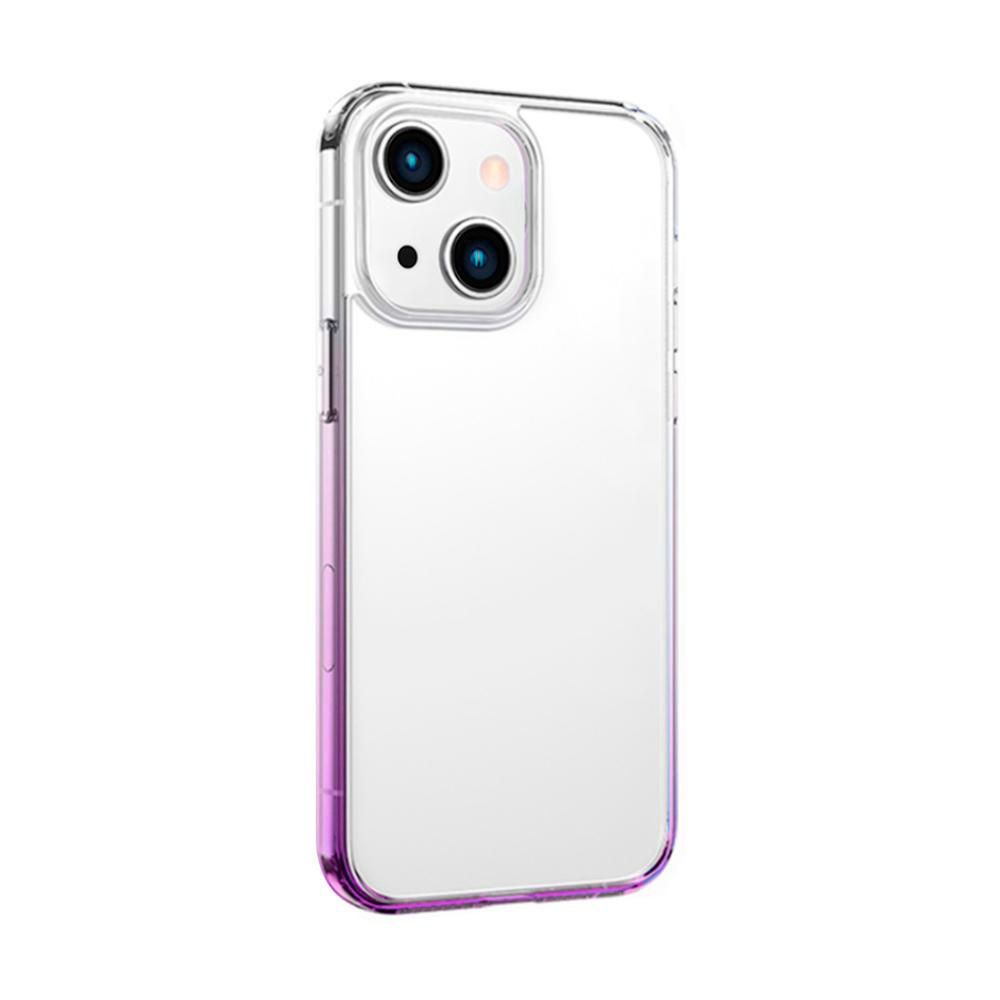 Case iPhone 14 Max 6.7"" Lila (2 Camaras)