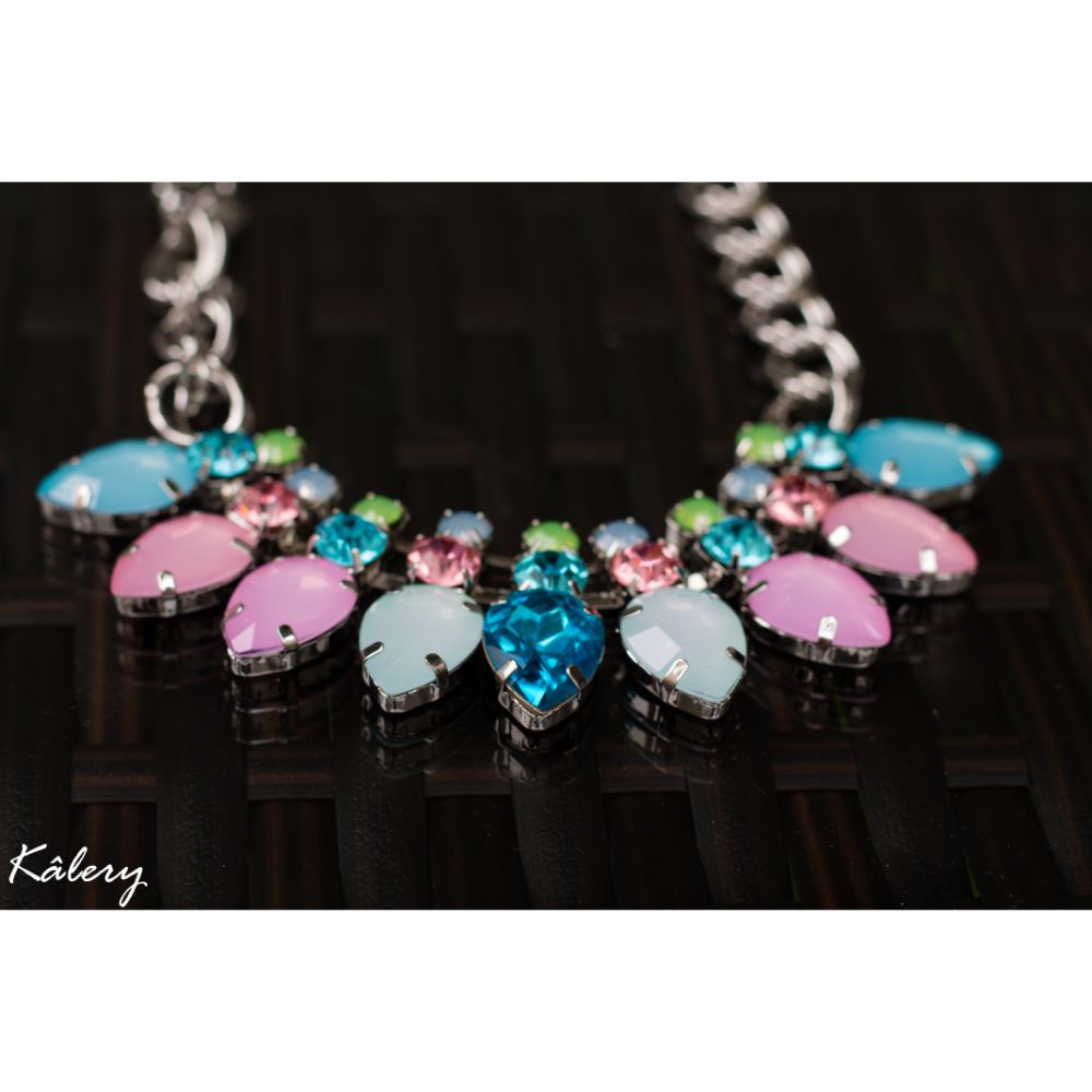 Collar Kalery Belinda Multicolor Largo 24cms Fantasía Fina