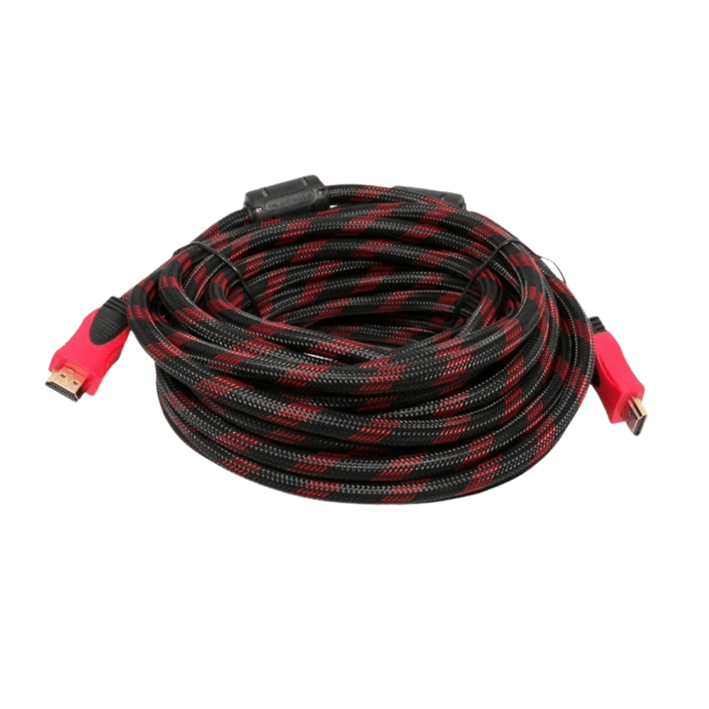 Cable Hdmi Enmallado 27 Metros Full Hd 1080p