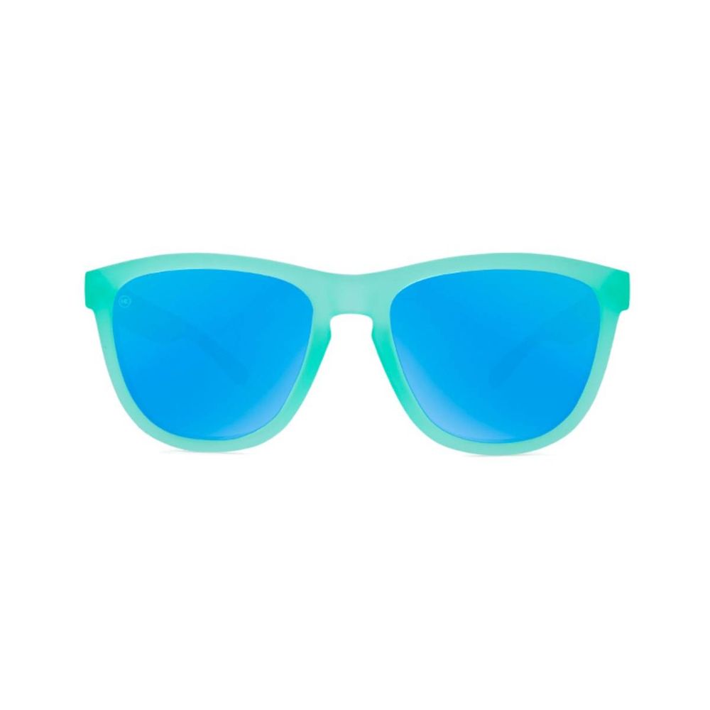 Lentes de Sol Unisex Modelo Frosted Rubber Mint / Aqua Premiums