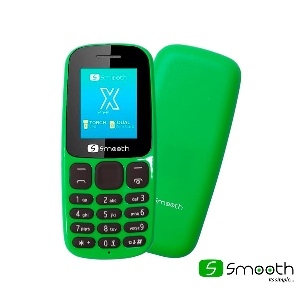 Teléfono Movil Smooth UNO 3G Dual SIM Bluetooth Rojo