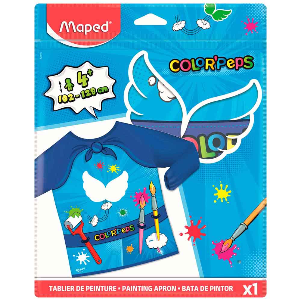 Bata de Pintor MAPED Super Héroes