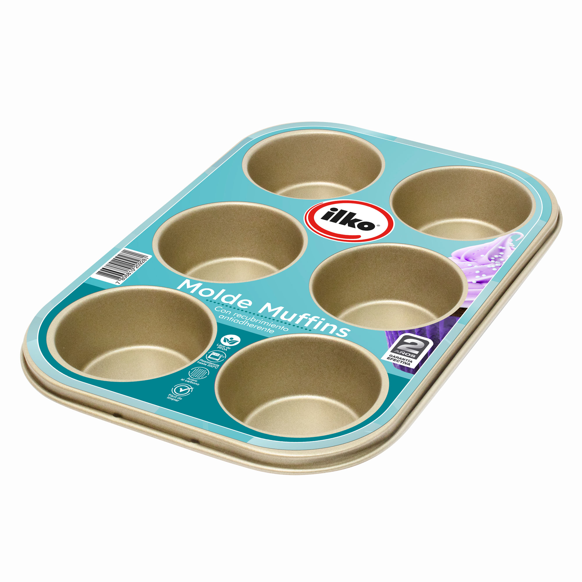 Bandeja ILKO 6 Moldecitos