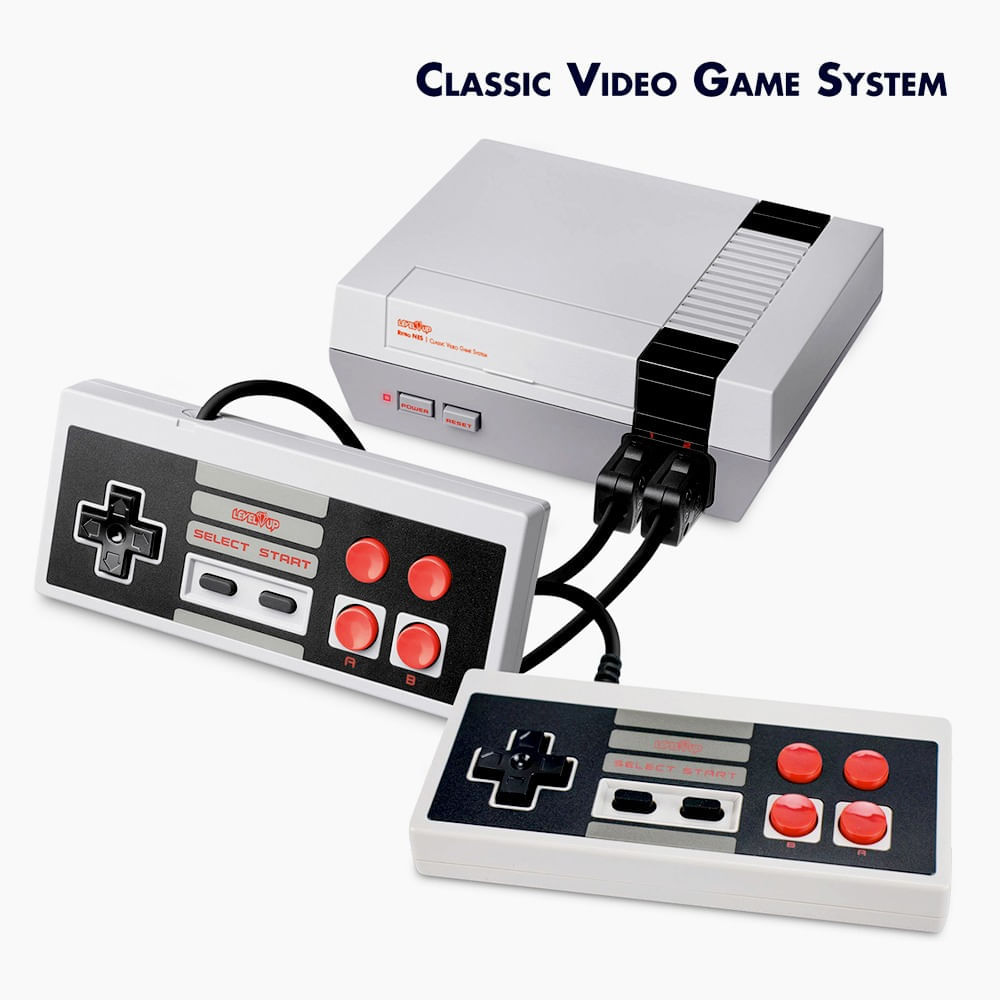 Consola Retro Clasica 620 Videojuegos Nes 8 Bits Integrados 2 Mandos