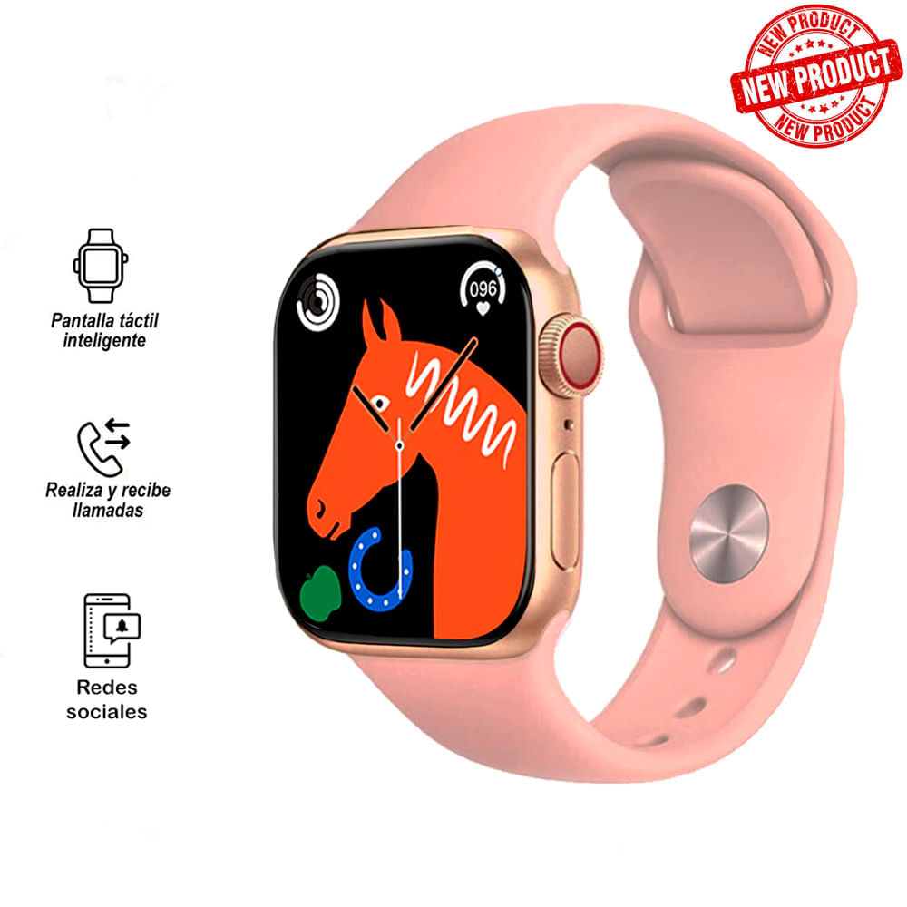 Smartwatch I8 Pro Max Hryfine Premium Rosa Oechsle