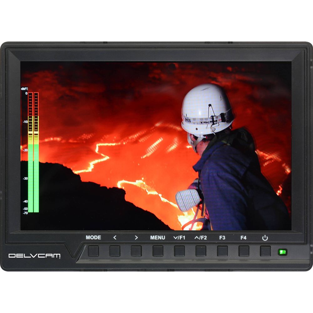 Delvcam 7 "4K HDMI Monitor en cámara con medidor de audio | Oechsle ...