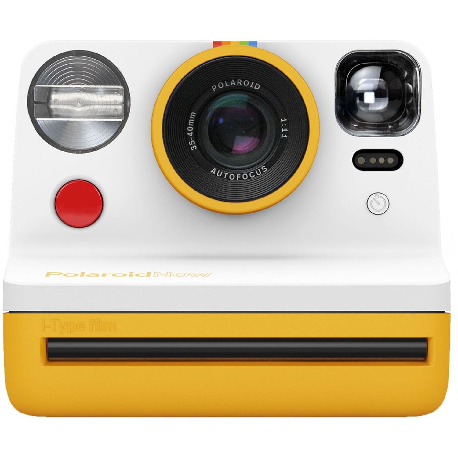 Comprometido científico Botánico Polaroid ahora cámara de película instantánea (amarillo) | Oechsle - Oechsle