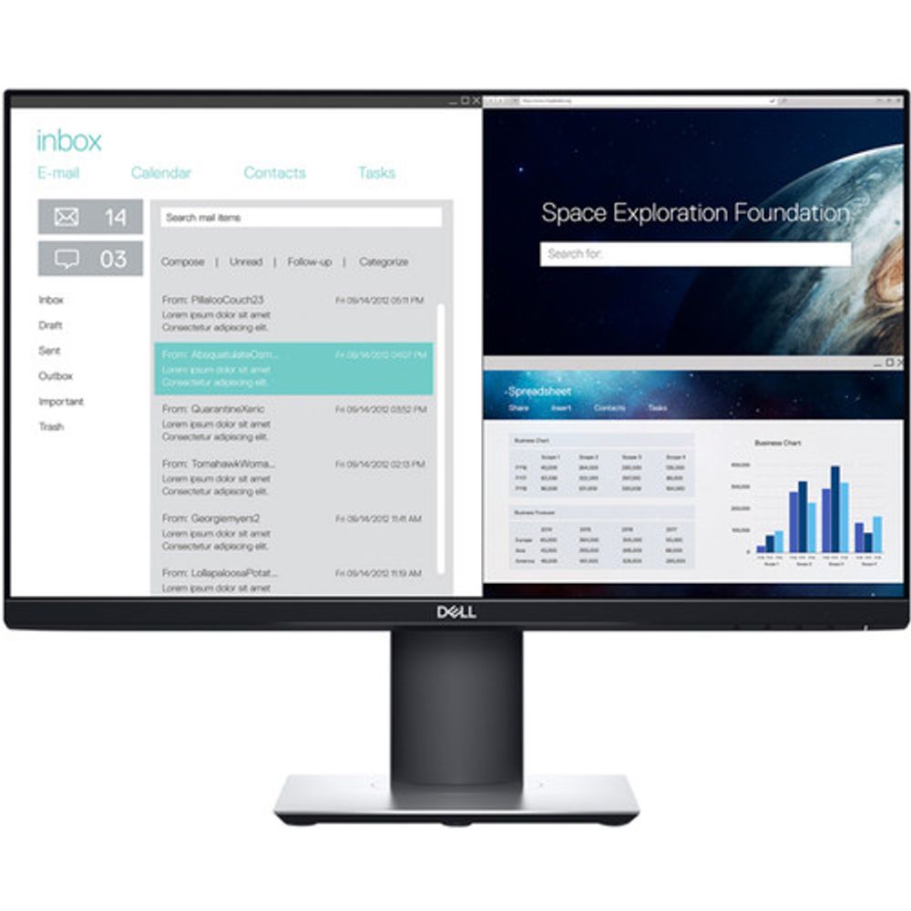 Monitor Dell P2319H de 23" 16:9 con bisel ultradelgado IPS