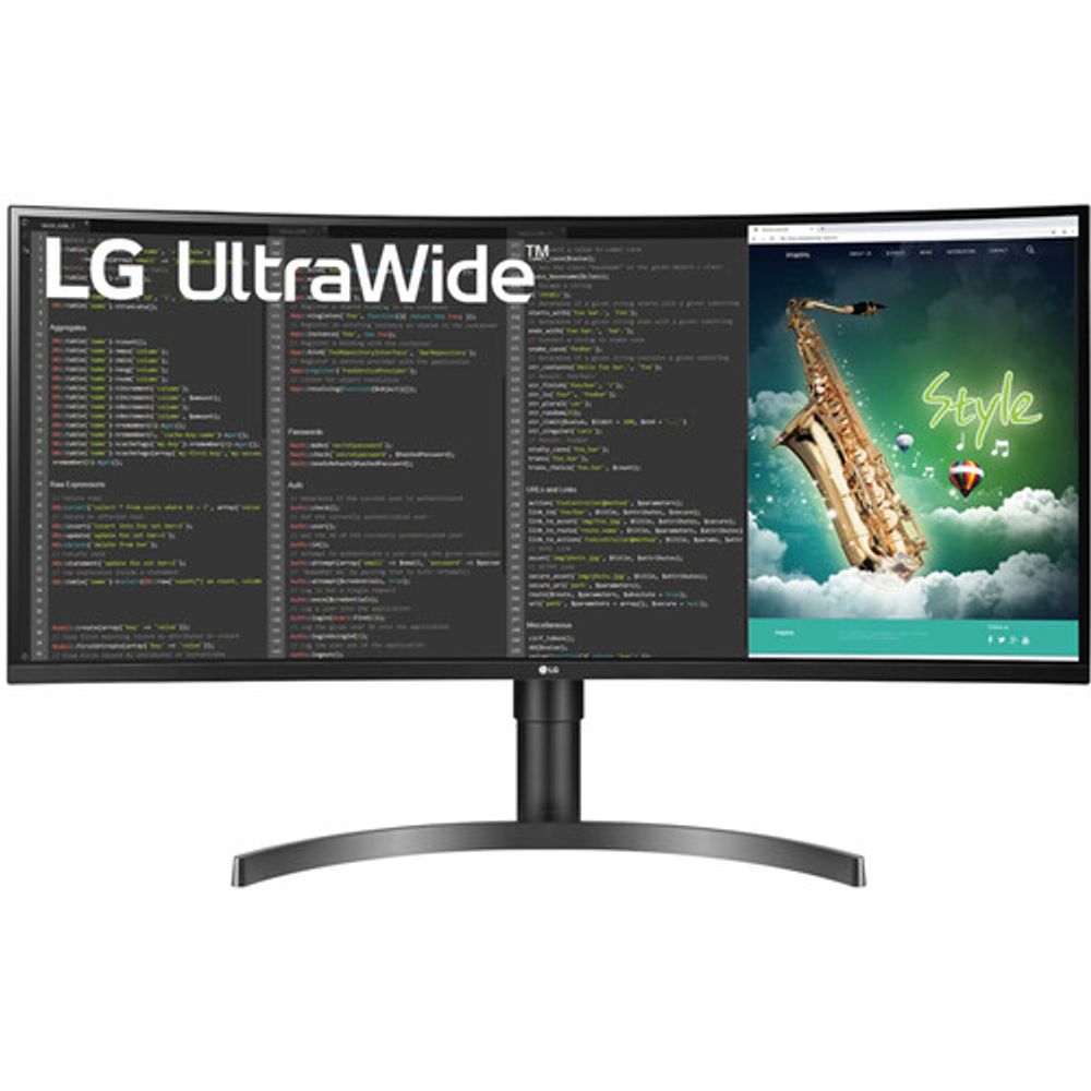 LG 35BN75C-B Monitor de 35&quot; 21:9 UltraWide Curved FreeSync HDR10 VA