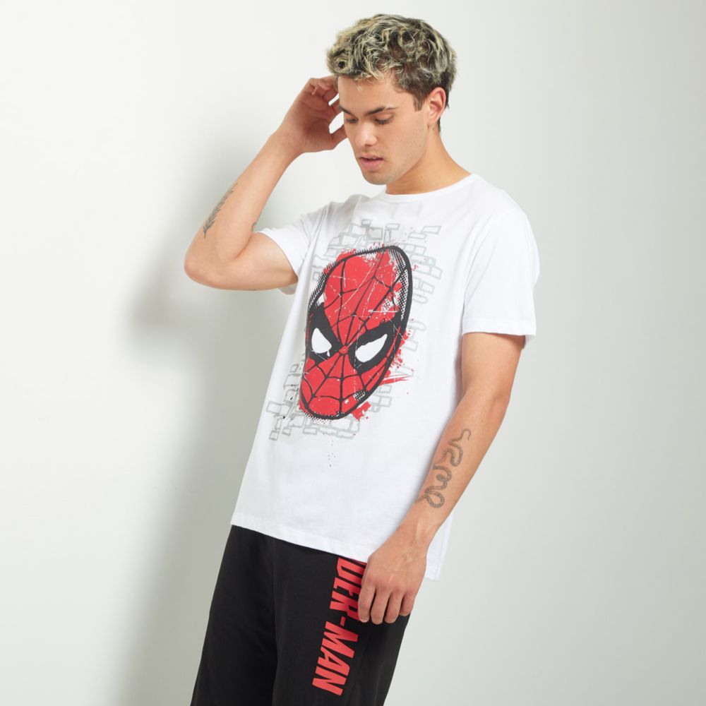 Pijama Hypnotic Manga Corta Spiderman Hombre  - Oechsle