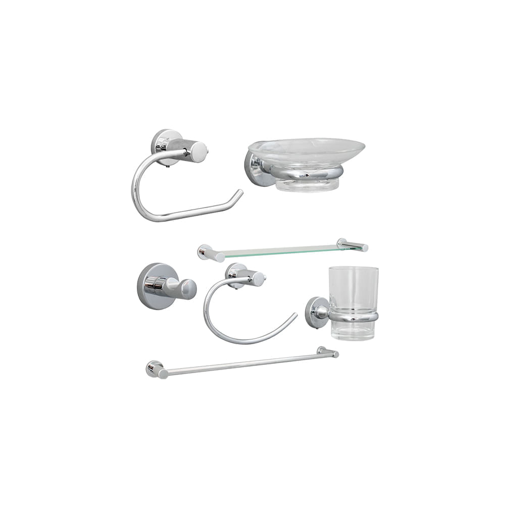 Set de Baño Klass Vainsa de 7 Piezas