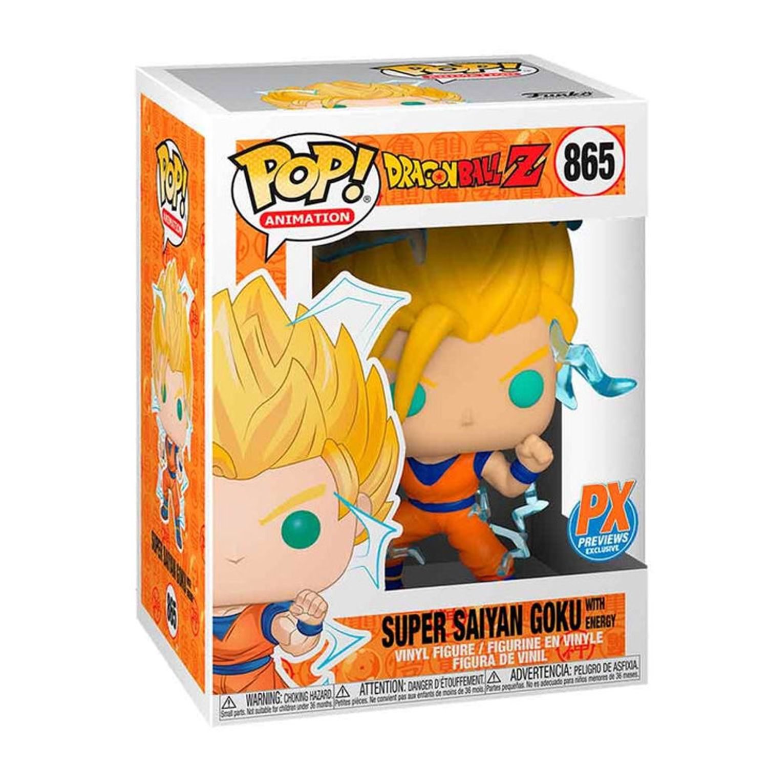 Funko Pop! Animation Dragon Ball Z: SS Goku with Energy #865 Px Previews  Exclusive | Oechsle - Oechsle
