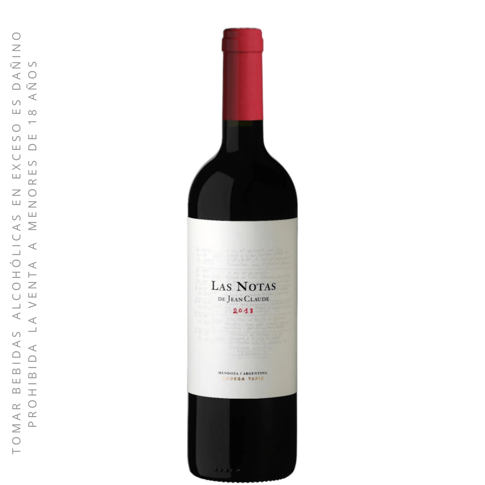 Vino Tapiz Las Notas De Jean Claude Merlot 2018