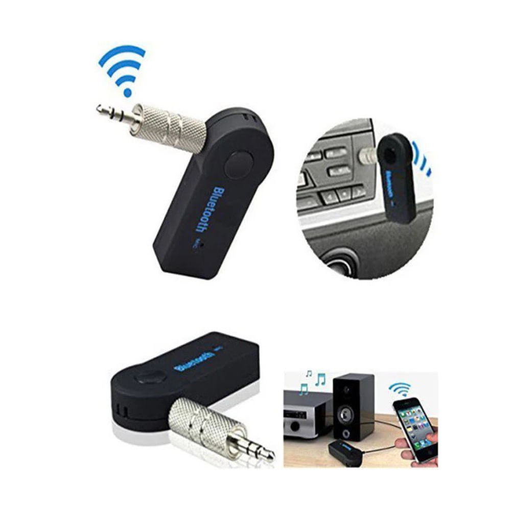 Adaptador Receptor Audio Bluetooth Mp3 Usb Portátil - Promart