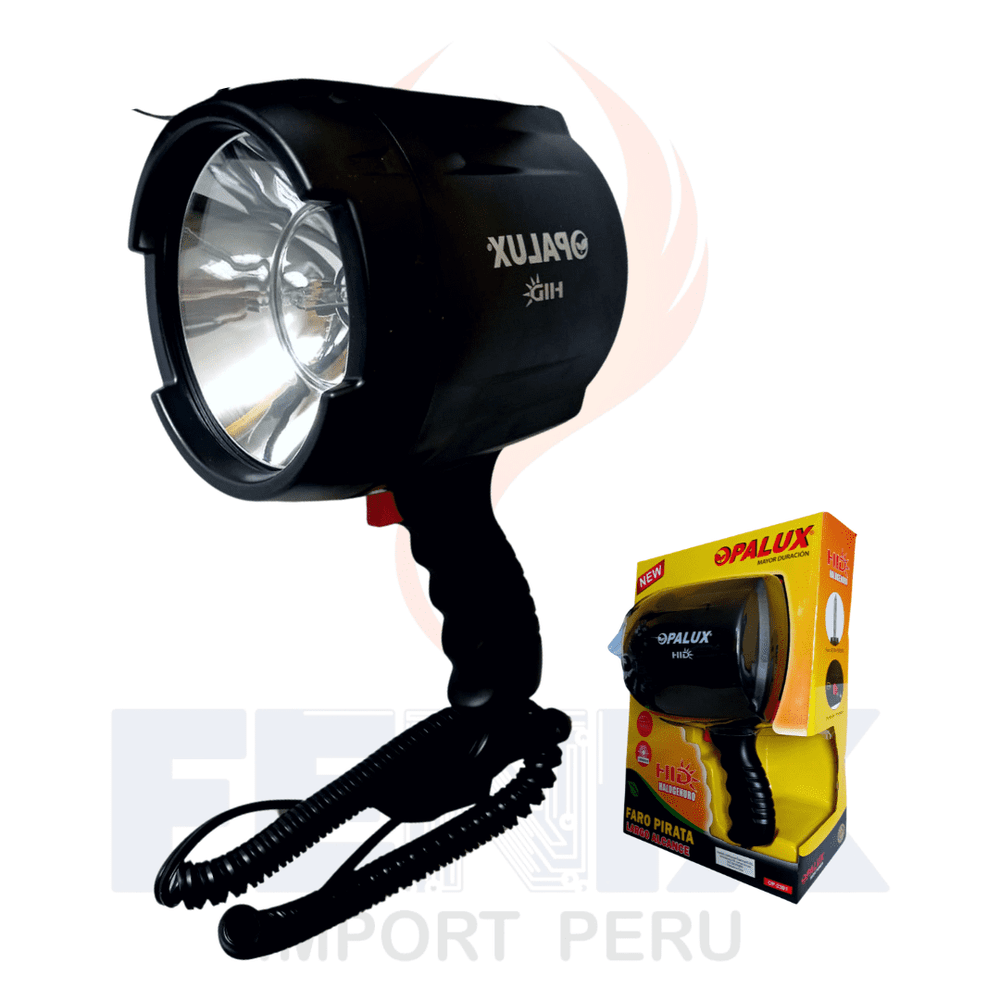 Faro Pirata Linterna Potente Largo Alcance 55w 850m Opalux