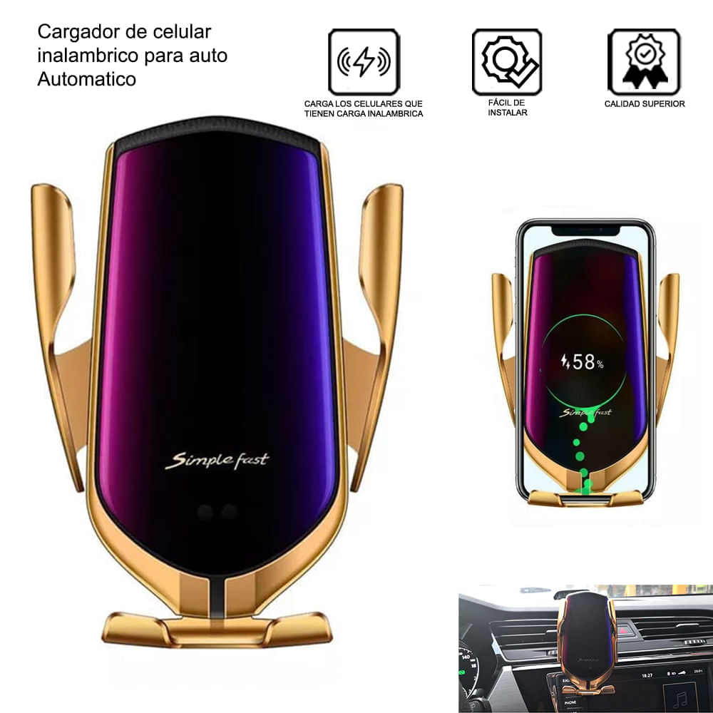 Wireless Charging Cargador Inalambrico Xiaomi Auto Cargador De