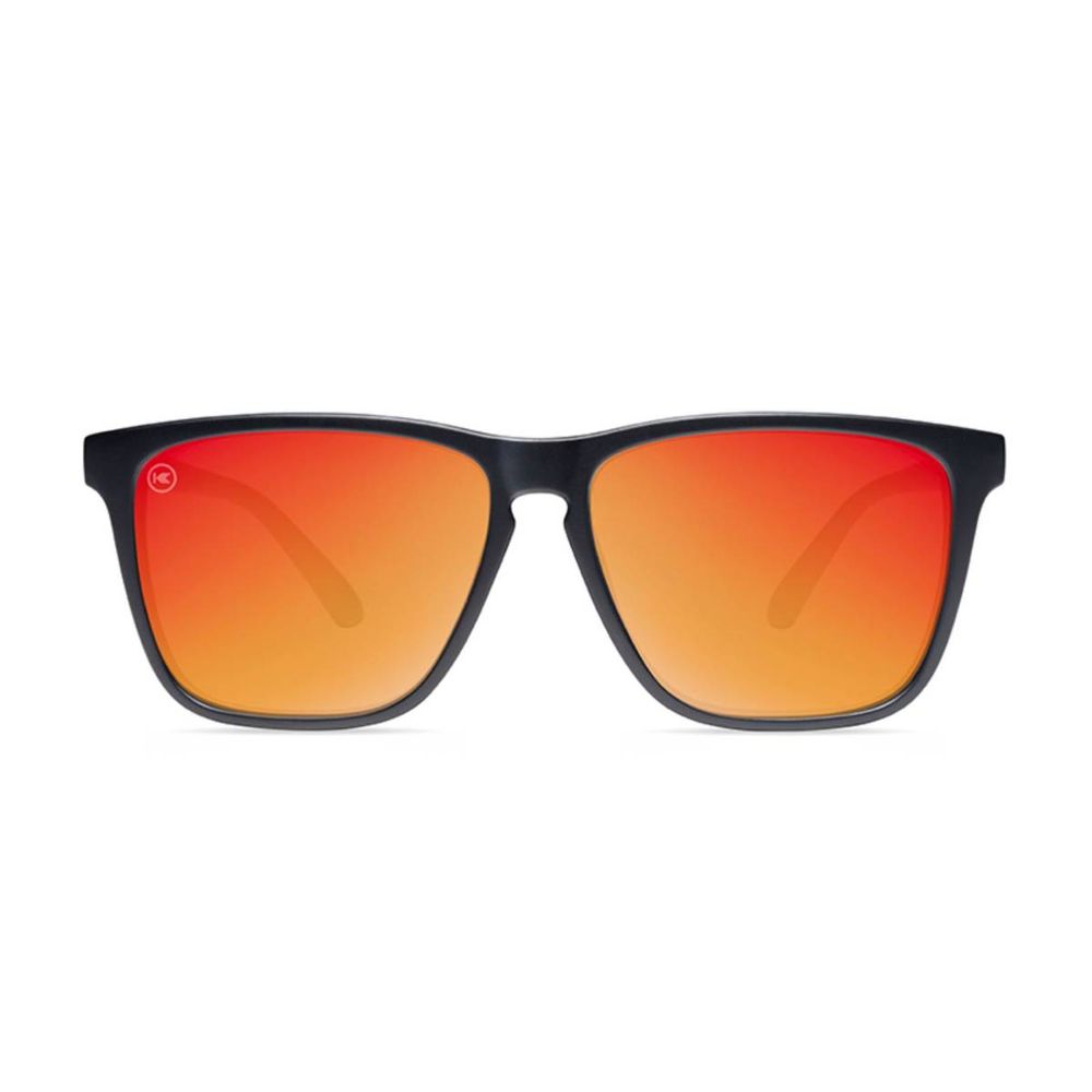 Lentes de Sol Unisex Modelo Matte Black / Red Sunset Fast Lanes