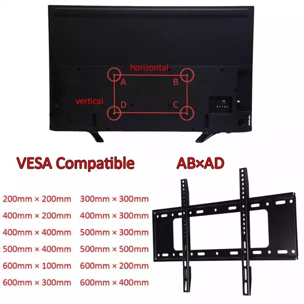 Soporte Pared Televisor 40/80 Pulgadas Giratorio Ajustable Rack Tv 40/80 I  Oechsle - Oechsle