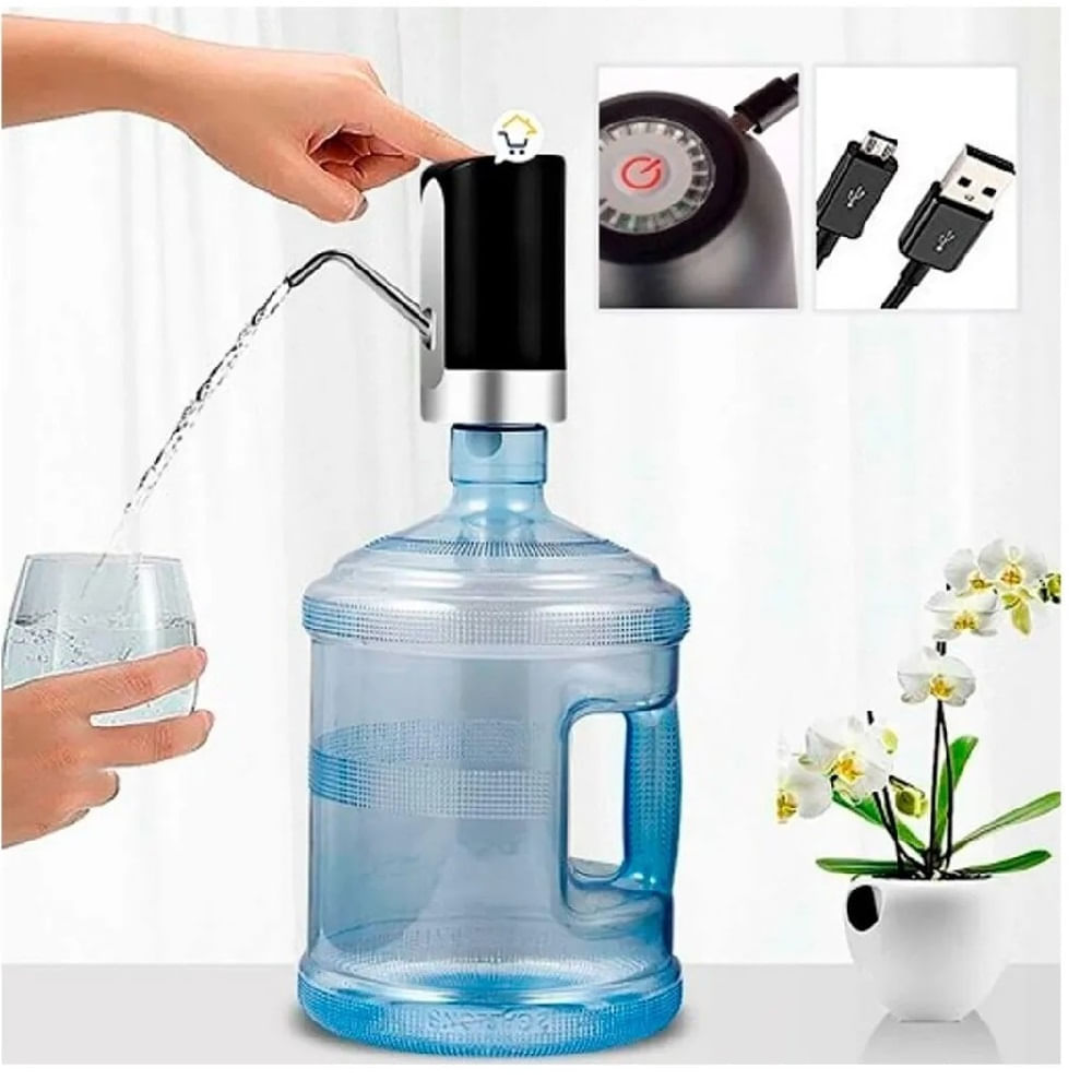 Dispensador de Agua Eléctrico para Bidón de agua Automático