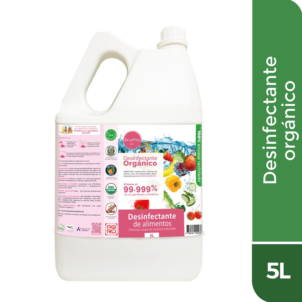 Desinfectante Kuma Alimentos 5L