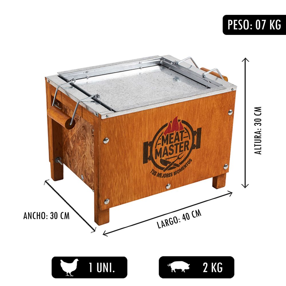 Caja China Meat Master Clasica Mini