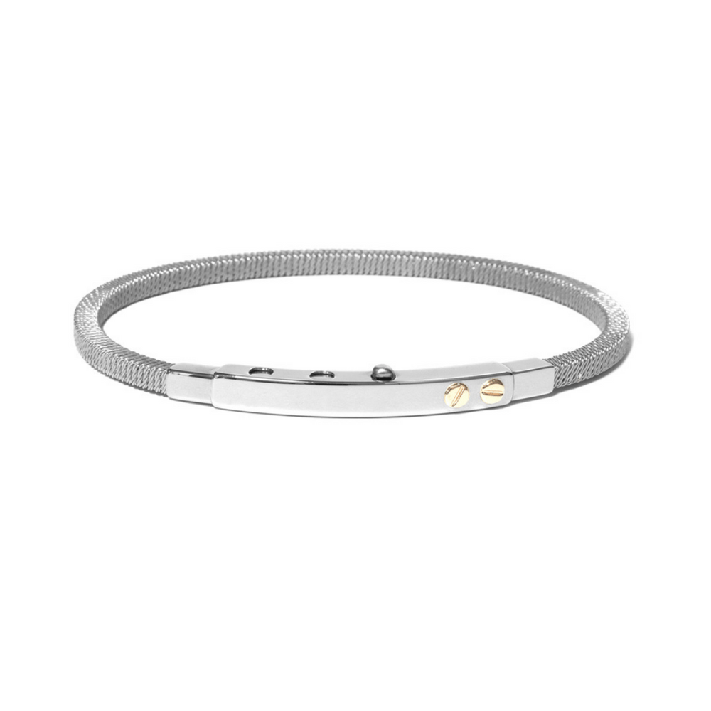 Pulsera Borsari Atlante Plateado