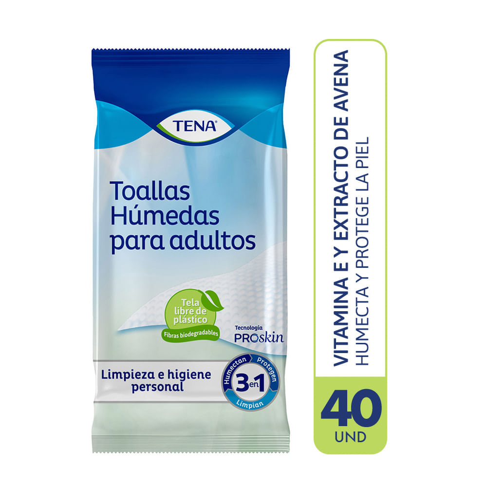 Toallas Húmedas para Adultos Secos 64 un